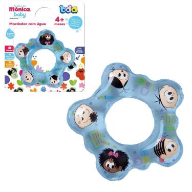 Imagem de Mordedor De Bebê Com Água Turma Da Mônica Baby 1518 Toyster