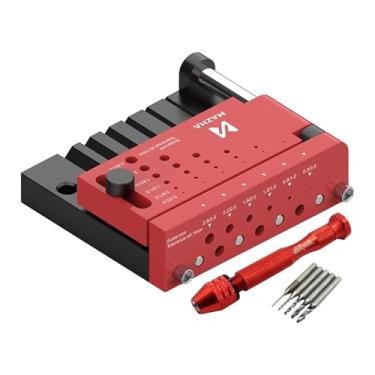 Imagem de Stgfyxgs Kit de Gabarito de Cavilha Autocentrante para Furos Retos E Localizador de Furos