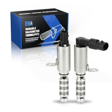 Imagem de ENA Solenoide de sincronismo de válvula variável do motor compatível com Hyundai Elantra Coupe GT Sonata Kia Forte Koup Optima Soul 2012-2021 solenoide de posição do eixo de comando de escape de