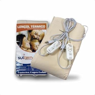 Imagem de Lençol Térmico Casal 138x188cm Elétrico Tradicional 2 Temperaturas - Sulterm - 110v