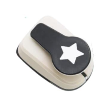 Imagem de Colaxi Furador de estrela de cinco pontas, furador premium para artesanato, para scrapbooking para cartões comemorativos, papel cartão para álbuns de fotos, 9mm