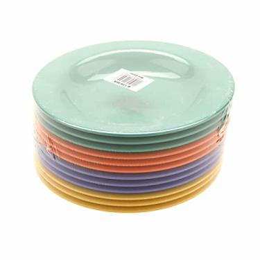 Imagem de GET B-139-MIX Tigela de melamina de borda larga para frutas/sobremesas, 368 g, cores sortidas (conjunto de 12)