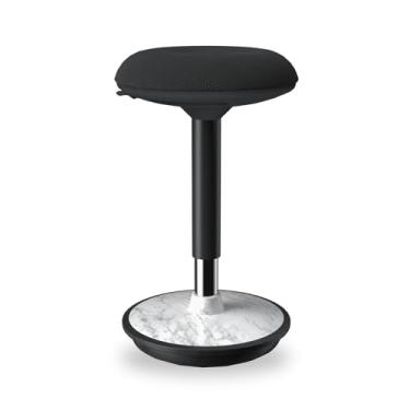 Imagem de ERGO COLLECT Cadeira de mesa em pé – banqueta ergonômica oscilante, altura ajustável de 55 a 81 cm, base antiderrapante e elevação a gás, banco de balanço ativo para escritório, casa e sala de aula