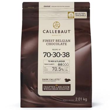Imagem de Chocolate Gotas Amargo 70,5% 2,01kg ( 38nv) - Callebaut