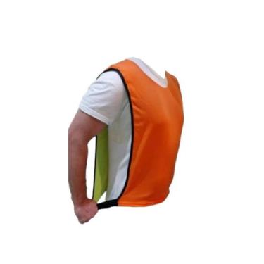 Imagem de Colete Duplaface Para Futebol Treinamento 1 Limão x Laranja - KANGA SP