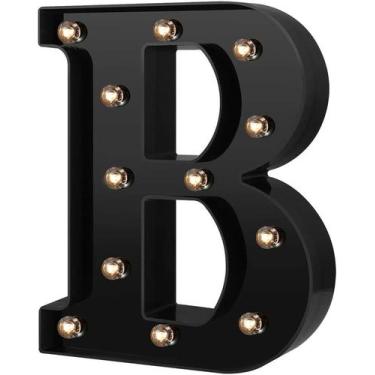 Imagem de Novo design de letras de LED números luzes 26 alfabeto e algarismos ar