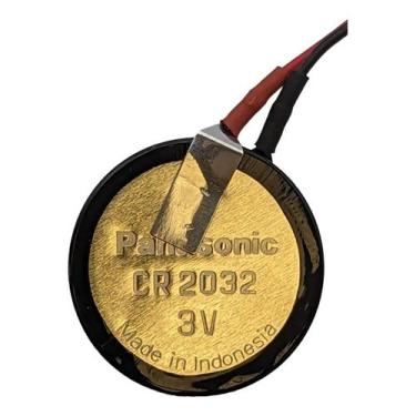 Imagem de Bateria Cr2032 3.0v Cmos Setup Bios Placa Mãe 2 Fios - Panasonic