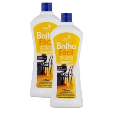 Imagem de 2 Autobrilho Brilho Fácil Realce Amarela Líquida 750ml - BRILHO FACIL