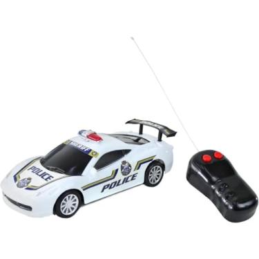 Imagem de Carro de Controle Remoto Speed ​​Viatura – Plástico Resistente com 4 Funções de Ação!