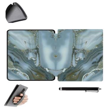 Imagem de GUKSRASO Capa para Kindle Oasis 10ª/9ª Geração (Modelo: CW24WI/S8IN4O) - Compatível com 7 Polegadas, Material TPU à Prova D'água, com Alça de Mão e Caneta Stylus