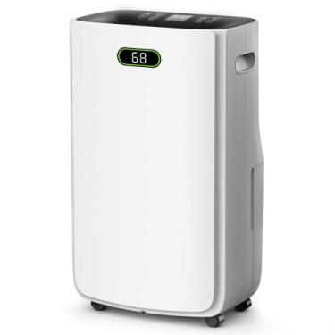 Imagem de Desumidificador Ludatido 80 Pint 6.5L Tanque de água 500m² com manguei