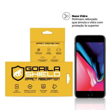 Imagem de Película de Nano Vidro para iPhone 7 Plus e iPhone 8 Plus - Gorila Shield