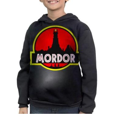 Imagem de Moletom Infantil  Senhor Dos Aneis Mordor - smoke, Preto, 2