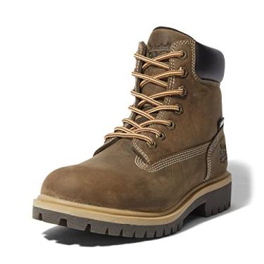 Imagem de Timberland PRO Bota de trabalho industrial feminina Direct Attach 15 cm com isolamento térmico e impermeável, Café turco, 35
