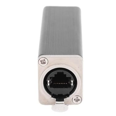 Imagem de Cryfokt Conector RJ45, Conector Ethernet IP68 à Prova D'água para Cat5, Cat6, Cat7, Cat8, Cabo LAN, Rede PoE Externa para Uso Privado e Industrial