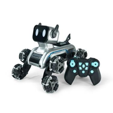 Imagem de Cachorro robô brinquedo infantil com controle remoto techpup conect br