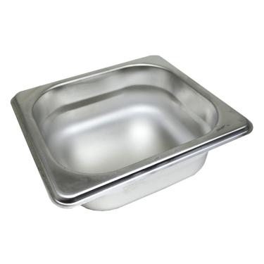 Imagem de Cuba Gastronomica Inox GN 1/6x65mm (176x162mm) - Brasinox