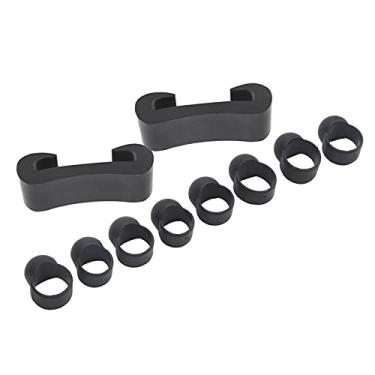 Imagem de ZJchao Mangas de Dedo para Tambor de Língua, Fáceis de Usar Com 2 Suportes de Baqueta Adequados para Todos Os Tipos de Tambores de Língua de Aço ou Outros Instrumentos de Percussão