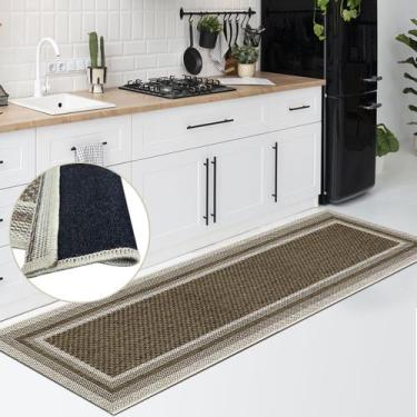 Imagem de 2 Tapete Passadeira Cozinha Antiderrapante 57x180 Js Mol M87 - IDEALIZ