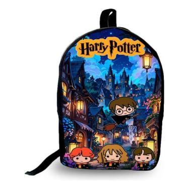 Imagem de Mochila Infantil Harry Potter Ideal Para Crianças Escola E Passeios E 
