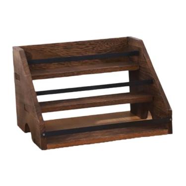 Imagem de IEUDNS Expositor de Garrafas de Xarope, Adega para Cozinha, Balcão de Cafeteria.