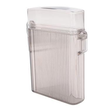 Imagem de Generic Capa de crachá de Identificação, crachá de Identificação Durável para Cartão-chave de Hotel (Preto Transparente)