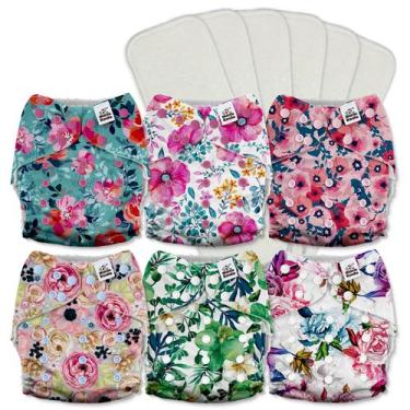 Imagem de Fraldas de pano Mama Koala 3.0 Pocket, pacote com 6 inserções