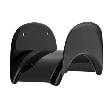Imagem de Suporte de mangueira Gardzen Wall Mount Heavy Duty 29x14x14 cm preto