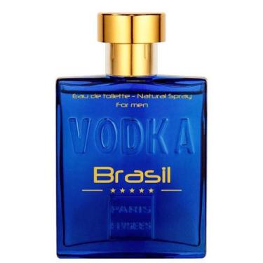 Imagem de Vodka Brasil Blue Eau de Toilette Perfume Masculino Paris Elysees 100m