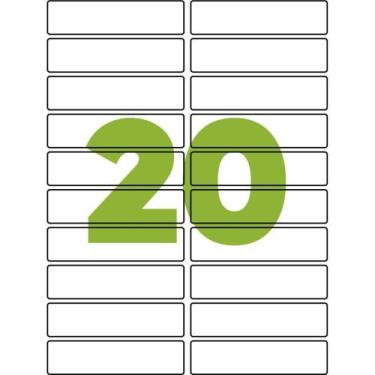 Imagem de Etiqueta Carta 6181 100FLS 25,4X101,6 MM - Maxprint