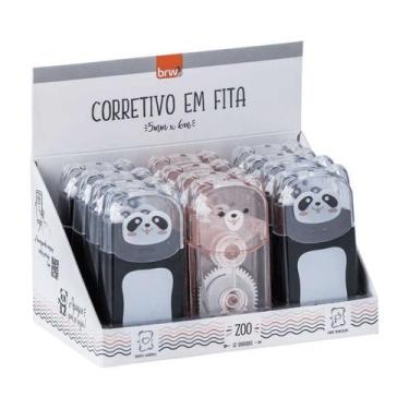 Imagem de Corretivo em Fita 5mm x 6m - Zoo - BRW 1unidade. - BRW Suprimentos