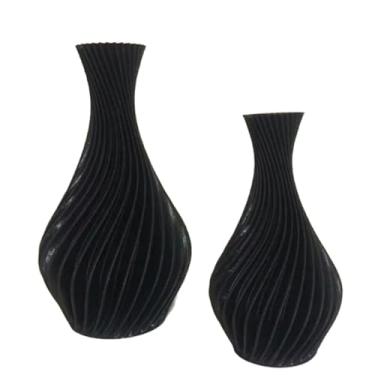 Imagem de Vasos Decorativos Para Casa em Impressão 3D(Preto)