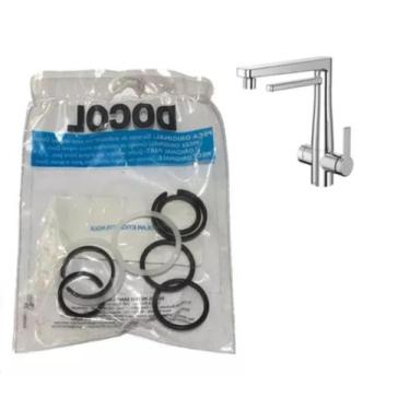 Imagem de Kit Reparo Anéis De Vedação P/torneira Filtro Docol Vitalis 00831100