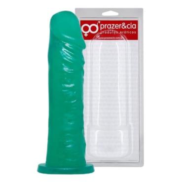 Imagem de Prótese Realística Aromatizada 17,5 X 3,9 Cm Pênis Realista Dildo Penetrável G7SBSVCH (MENTA)