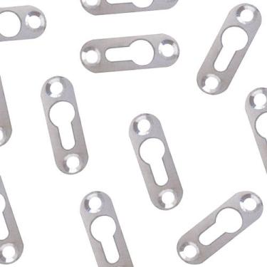 Imagem de Kit C/ 50 Peças - Suporte Fixador De Sobrepor Para Nicho De Parede Zin