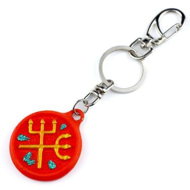 Imagem de Chaveiro Orixá Exú Prosperidade Umbanda Candomblé -Selecione