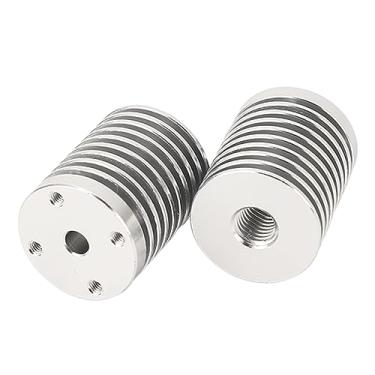 Imagem de YWBL-WH Dissipador de Calor Hotend 2PCS V6, Resistente à Liga de Alumínio, 22 Mm de Diâmetro, 26 Mm de Com Rosca M7, Compatível Com Impressoras 3D 0.1 0.2, 2 Unidades No Total para Resfriamento