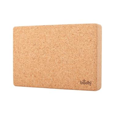 Imagem de Bloco de Yoga Cortiça Natural, Suporte para Ombros e Coluna 305 x 205 x 50 mm Bodhi