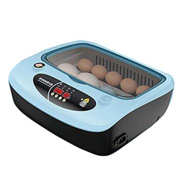Imagem de uhyOHF Máquina de incubadora automática de aves, incubadora de 6 a 36 ovos, controle automático de temperatura para incubação de frango, pato, ganso, ovos de codorna para uso doméstico, labo (12 peças