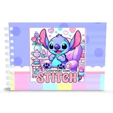 Imagem de Colorindo o Stitch  Momentos Criativos com o Alien Travesso - Livro de