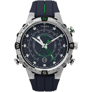 Imagem de Relógio Timex Expedition North® Maré-Temp-Bússola Azul TW2V22100M-Masculino