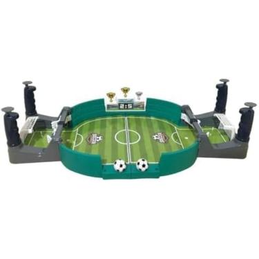 Imagem de Mini Jogo Futebol de Mesa Arena Fut League - Totó Pinball Gol a Gol para Crianças e Adultos - Diversão Familiar Compacta e Portátil
