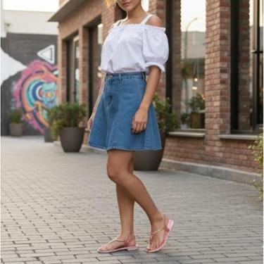 Imagem de Sandália Rasteira de Dedo Grendha Bela Amor Feminina-Feminino