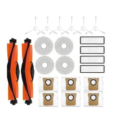 Imagem de Compatible With (Xiaomi Robot Vacuum X10+ / X20+ / X20 Plus) Spare Parts Accessories Main Side Brush Mop Cloth Dust Bag Filter(4)