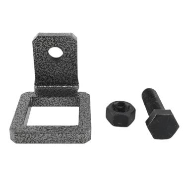 Imagem de Fabater Braçadeira Resistente do Aperto do Engate Anti Chocalho para Receptores Engate de 2.5in, Experiência de Reboque Lisa para Cremalheiras da Bicicleta, Revestimento à Prova de Ferrugem (Preto