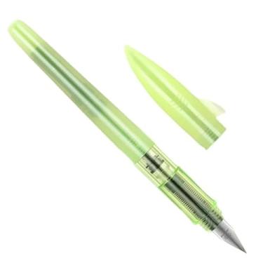 Imagem de ONECMN Canetas-tinteiro de plástico 0,5 mm F Nib Cute Shark Shape Caligrafia Canetas de tinta de caligrafia, artigos de papelaria escolar, material de escritório, presentes para estudantes (T-Tender