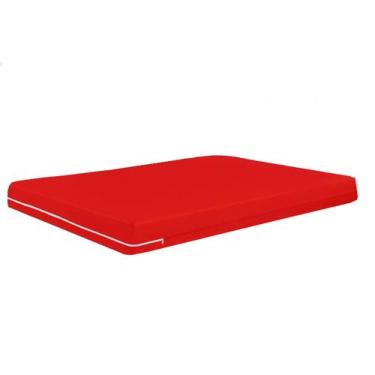 Imagem de Capa de Colchão Casal Queen com Zíper de Malha Gel - Malucasim, Vermel