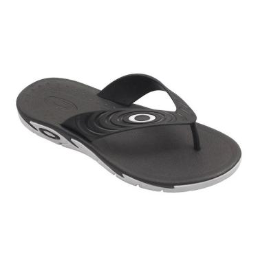 Imagem de Chinelo Oakley Crowd Jet Black-Masculino