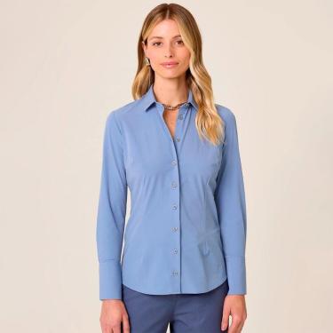 Imagem de Camisa Slim Dudalina Tech Lisa Feminino-Feminino