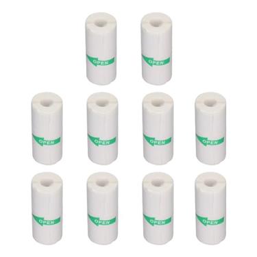 Imagem de Alomejor Papel de Impressão, Mini Notas de Etiqueta Autoadesiva Térmica Portátil de 10 Rolos, Etiquetas de Categoria, Fotos Em Preto e Branco, Papel de Impressão Autoadesivo
